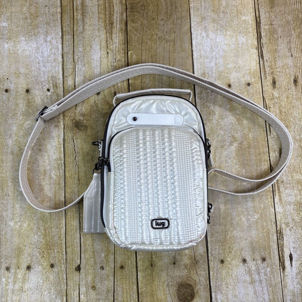 Lug Crossbody Bag Womens Ivory Skeeter Mini B Quilted Travel Pockets